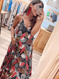 Vestido Dolores Cortés hojas