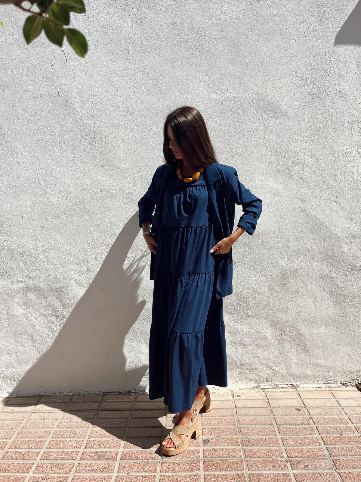 Vestido Nápoles Azul Persia