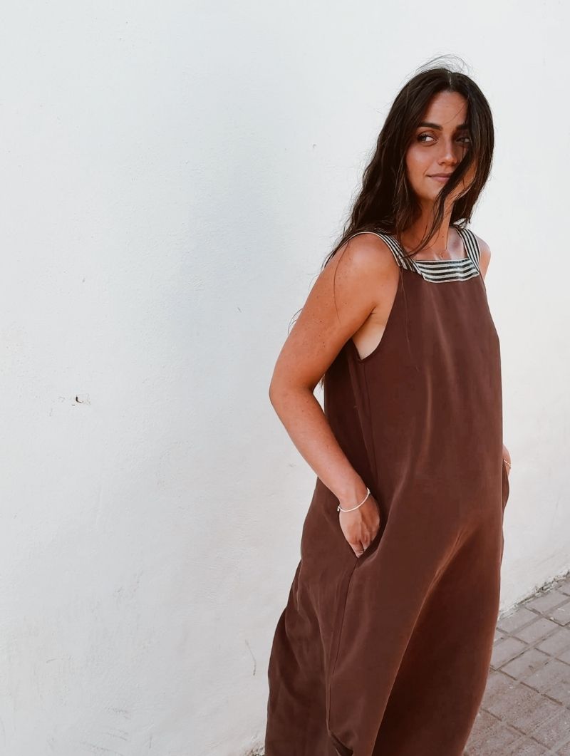 Vestido Aqaba Chocolate