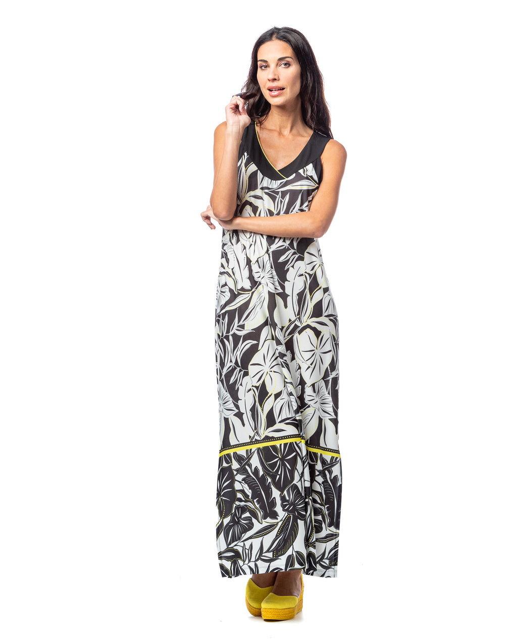 Vestido de Lycra fría. Talla S.