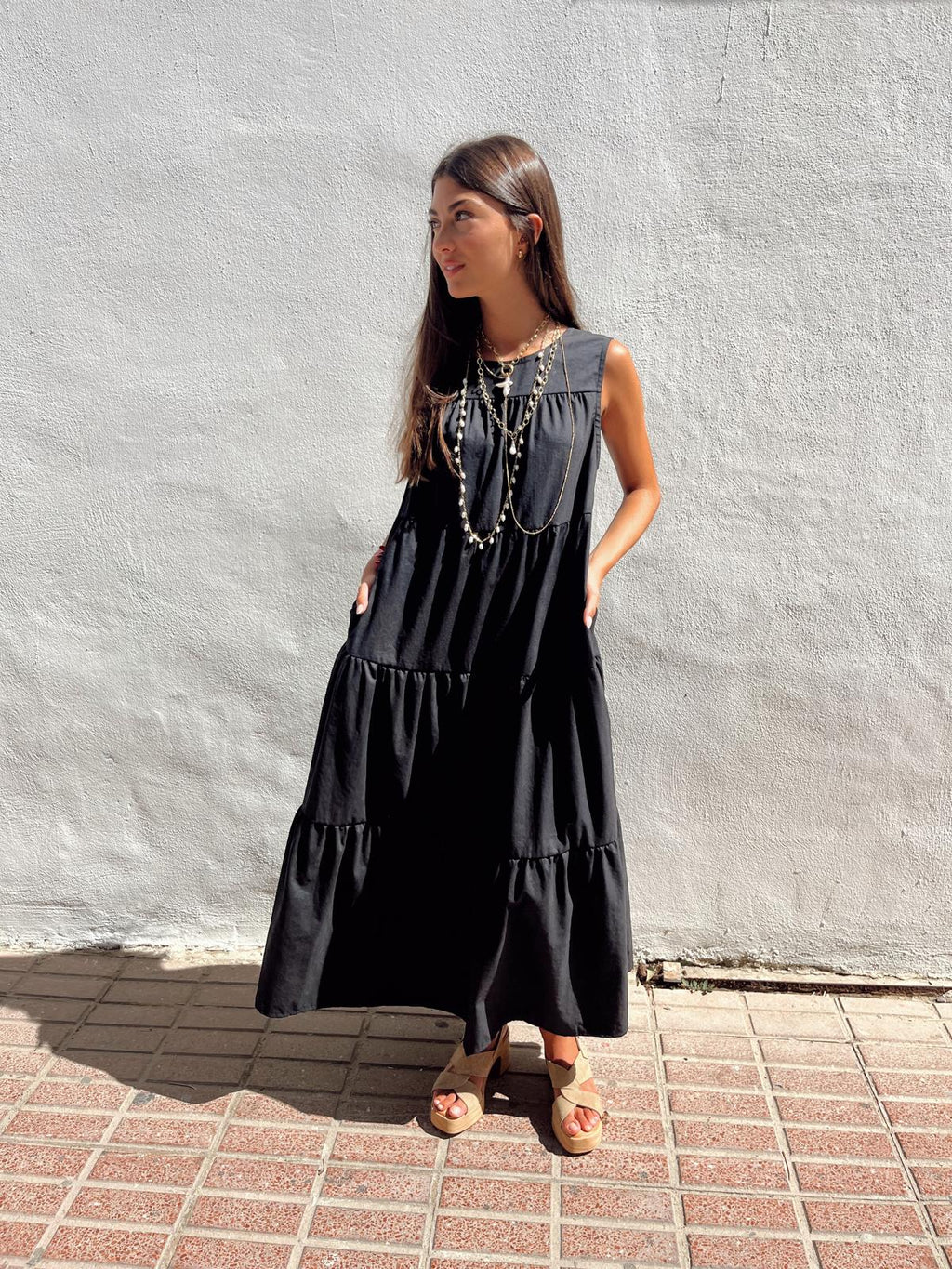 Vestido Nápoles Negro