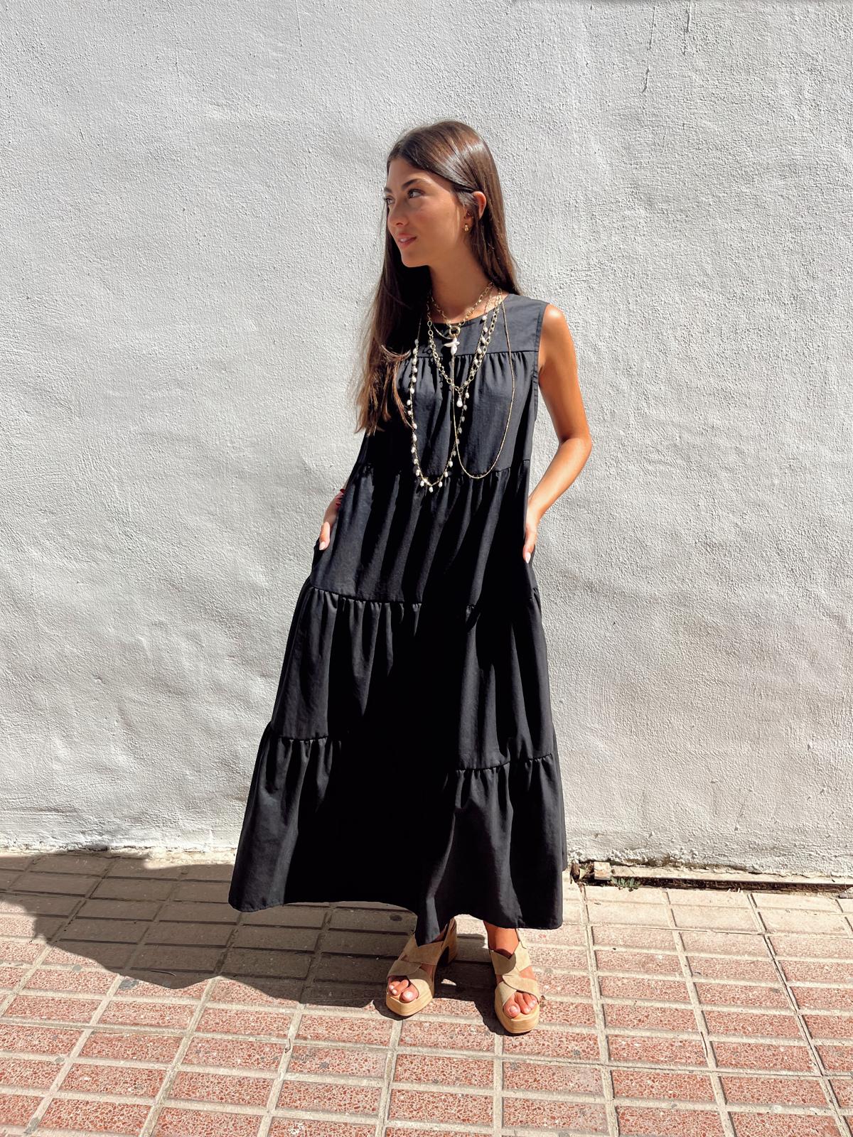 Vestido Nápoles Negro