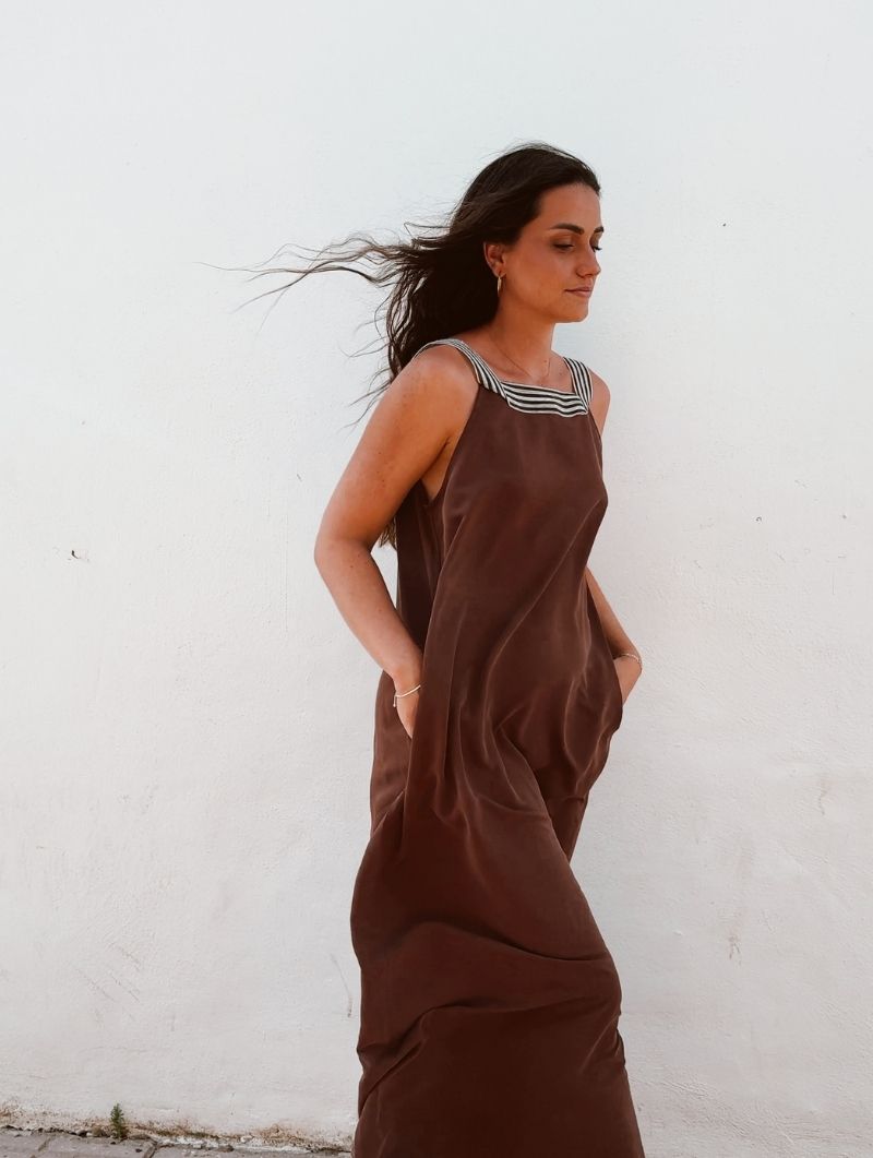 Vestido Aqaba Chocolate