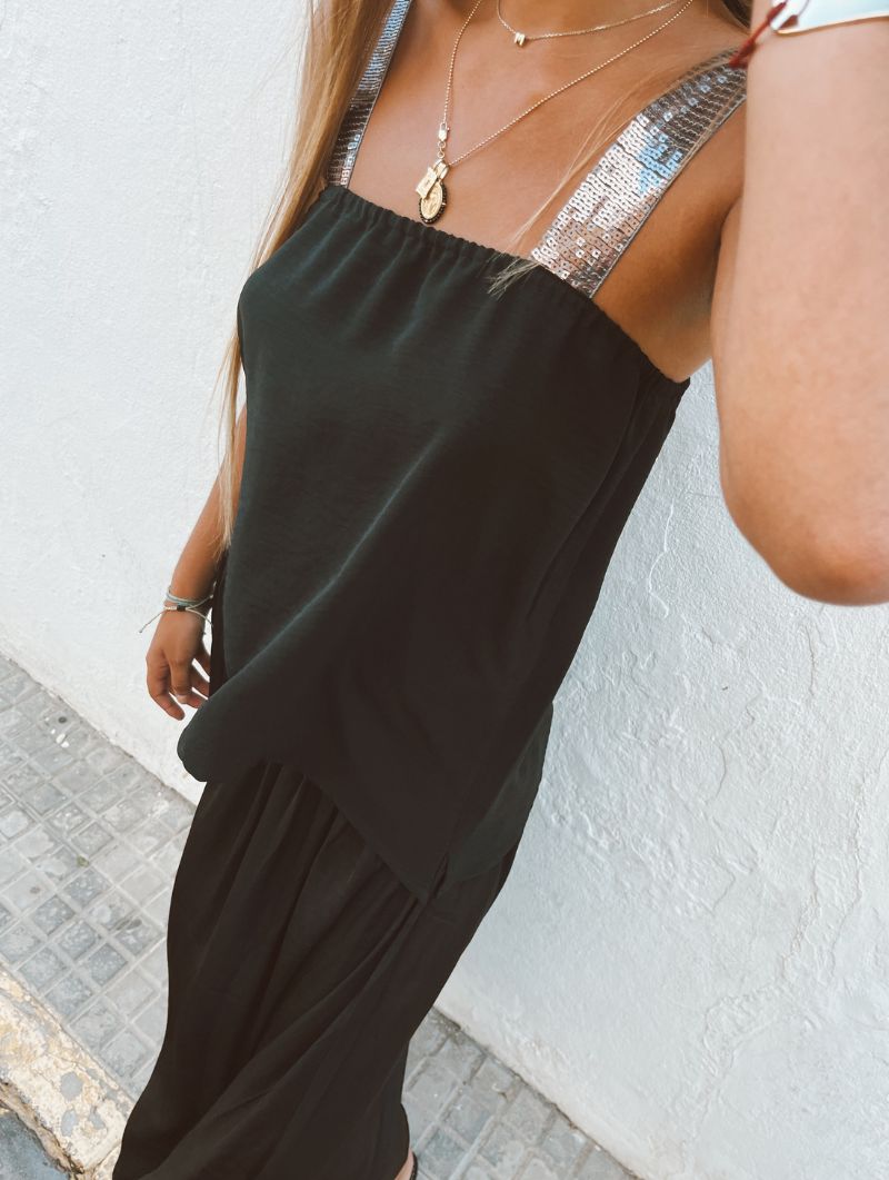 Top Julieta Negro