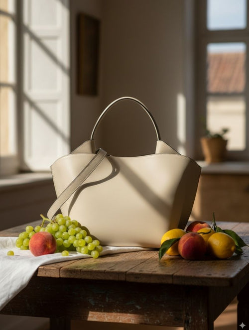 Bolso Hobo de Piel 100% TARA