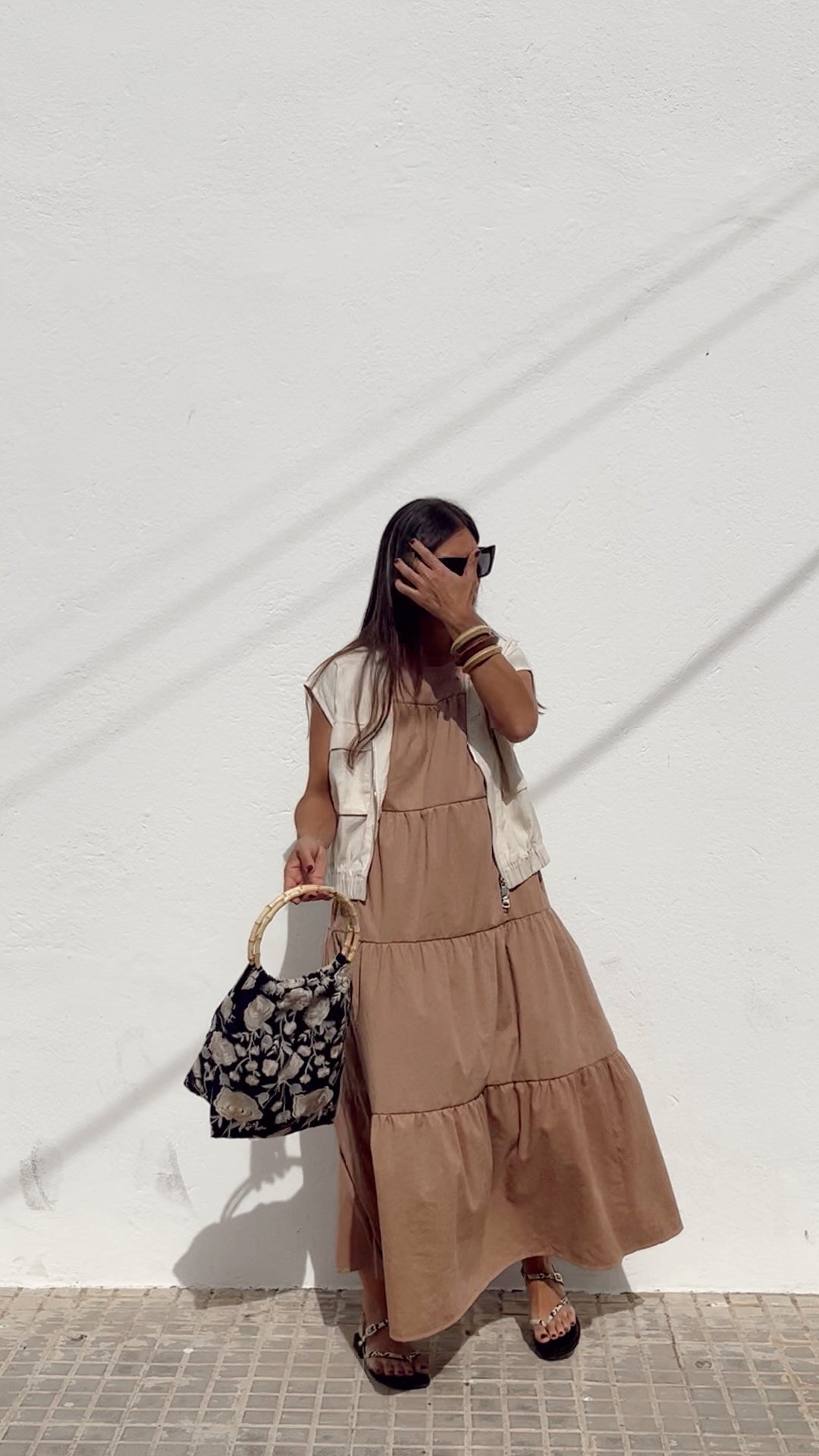 Vestido Nápoles Beige