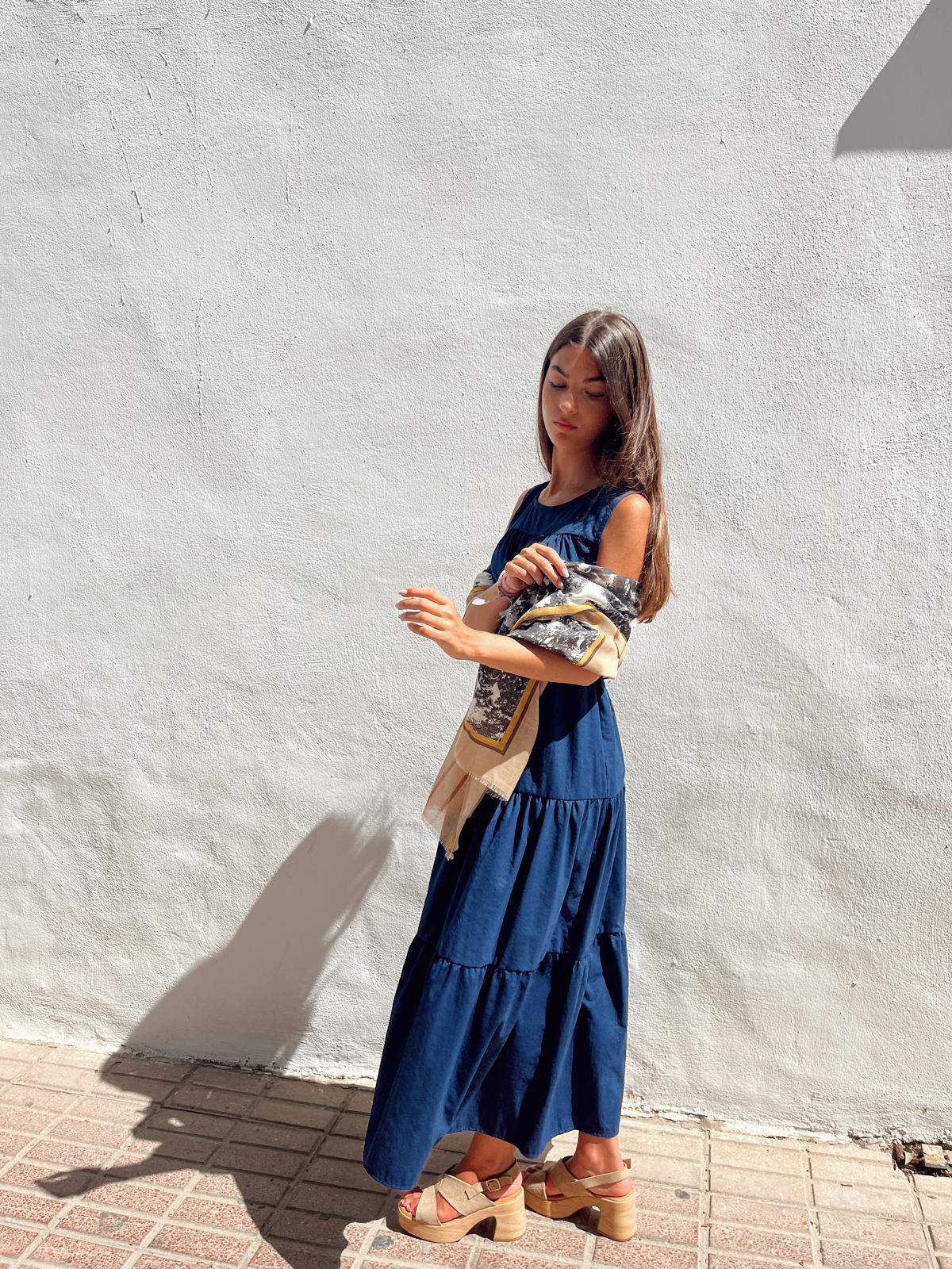Vestido Nápoles Azul Persia