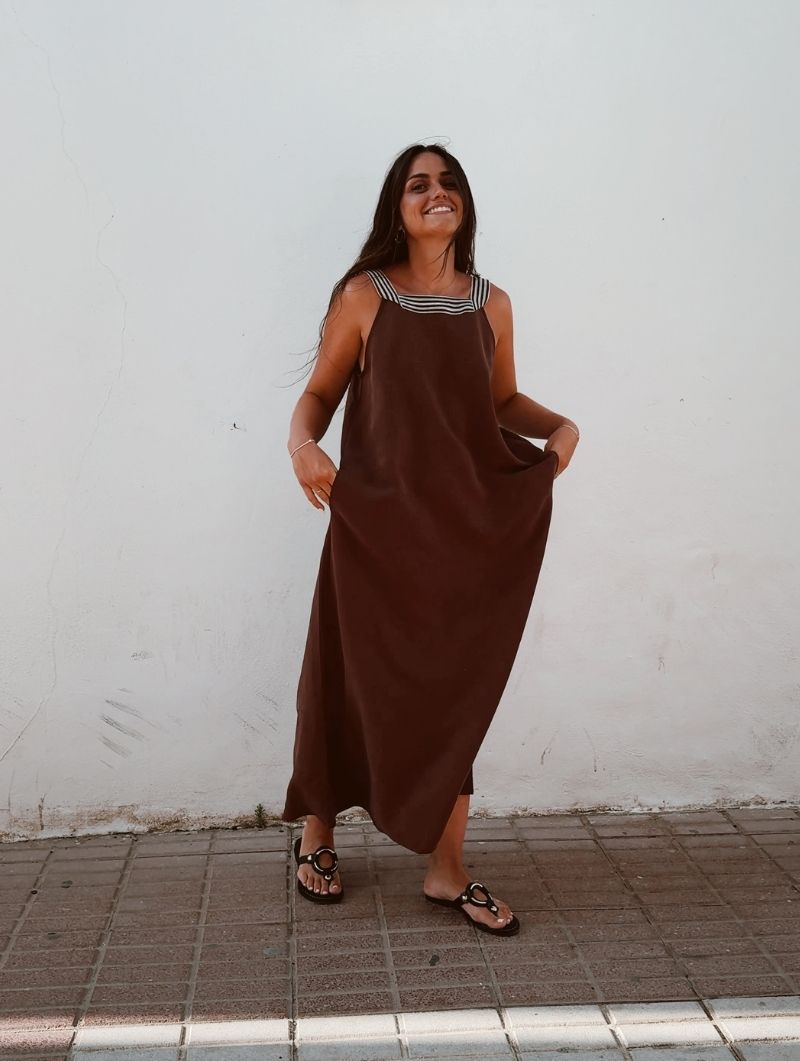 Vestido Aqaba Chocolate