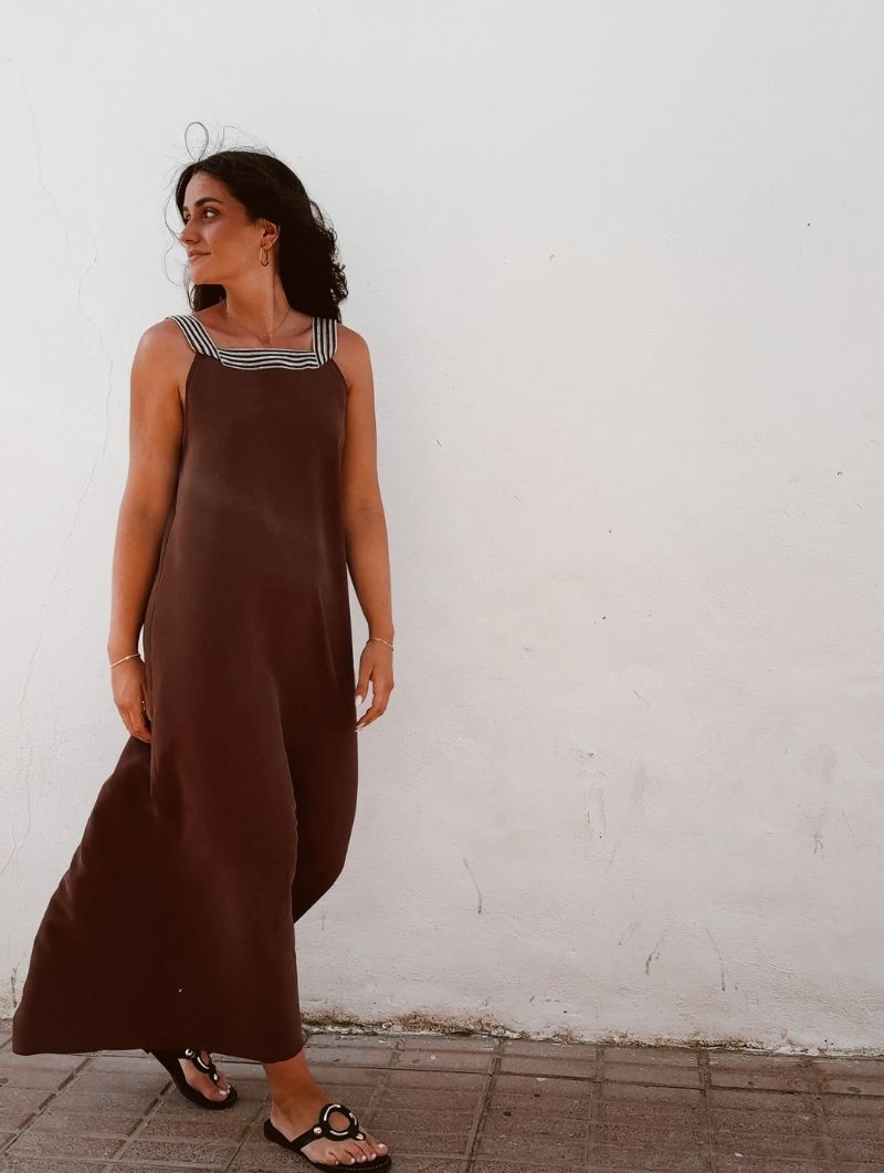Vestido Aqaba Chocolate