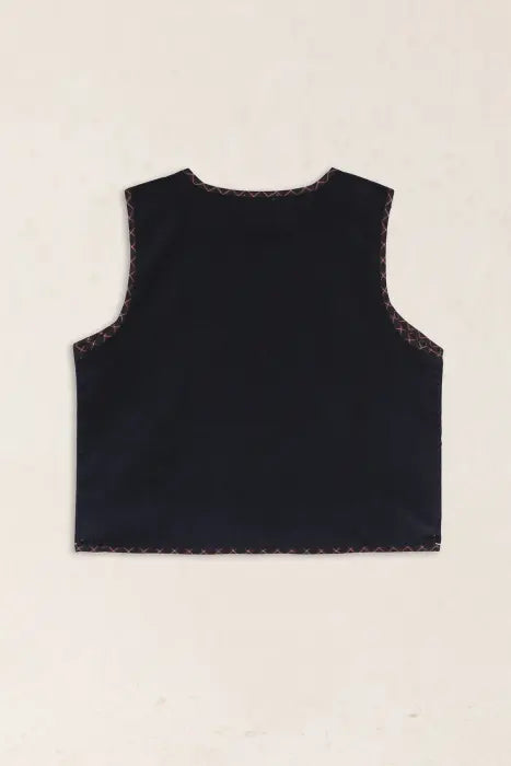Chaleco Bibury Azul Casi Negro