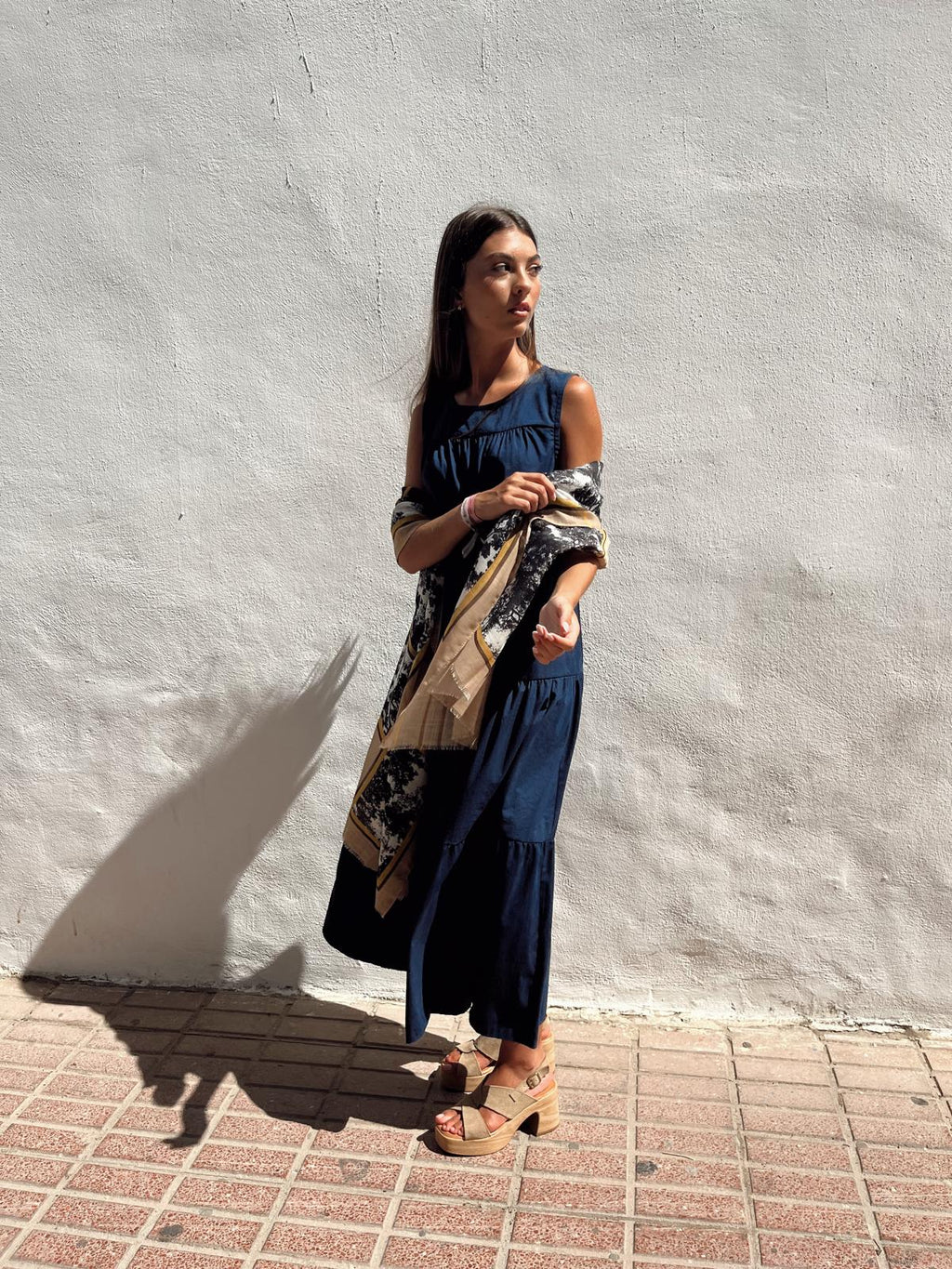 Vestido Nápoles Azul Persia