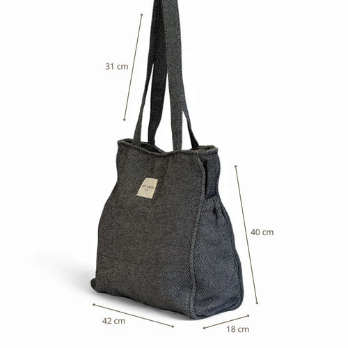 Bolso Fruncido Tela Sinay - SOHO ZAHARABolsos de Tela