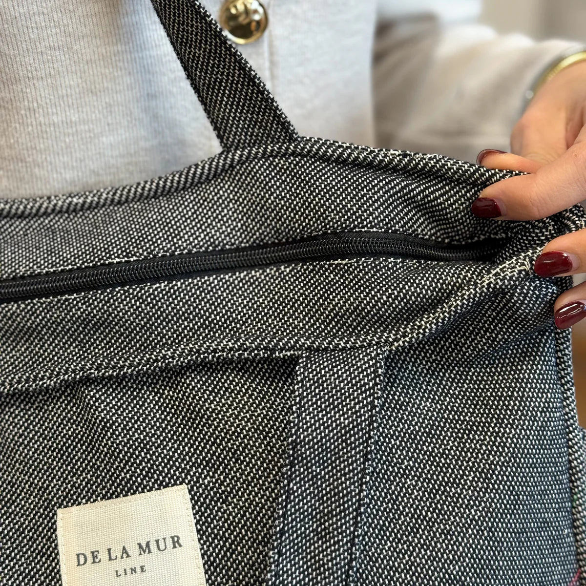 Bolso Fruncido Tela Sinay