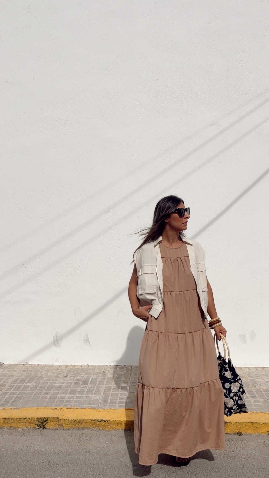 Vestido Nápoles Beige