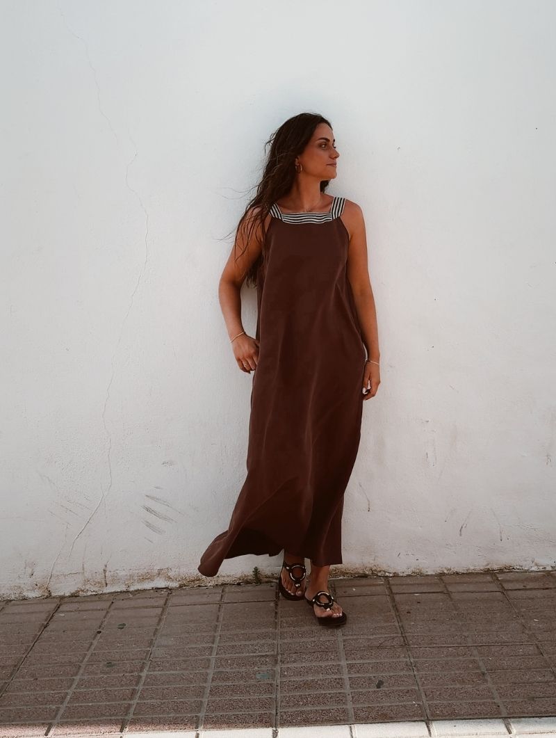 Vestido Aqaba Chocolate