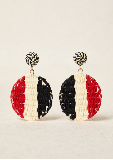 Pendientes Chichén Rojo