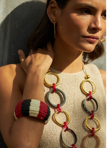 Brazalete Chichén Rojo