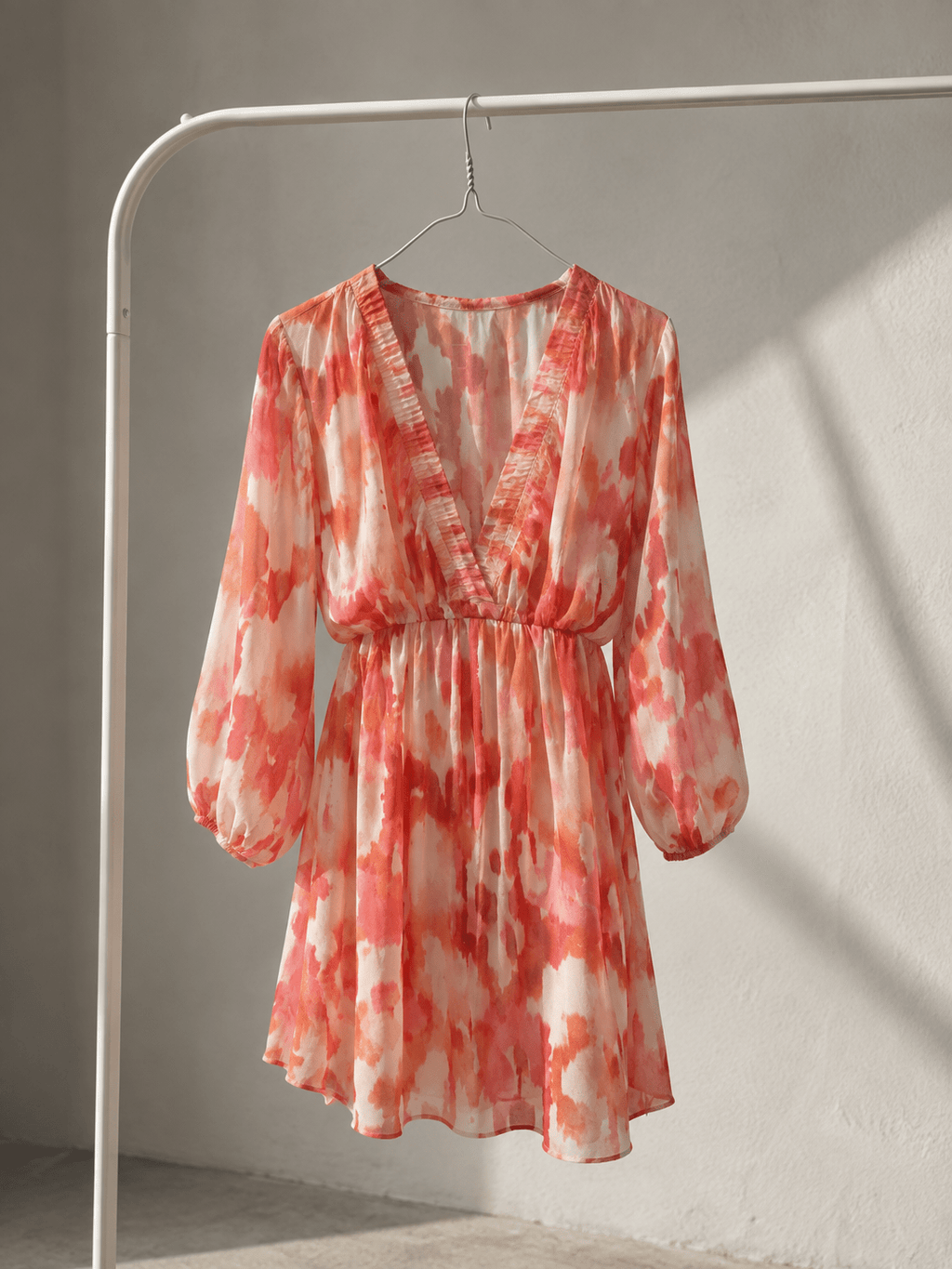 Vestido Corto Tye Dye Naranja - SOHO ZAHARAVestidos