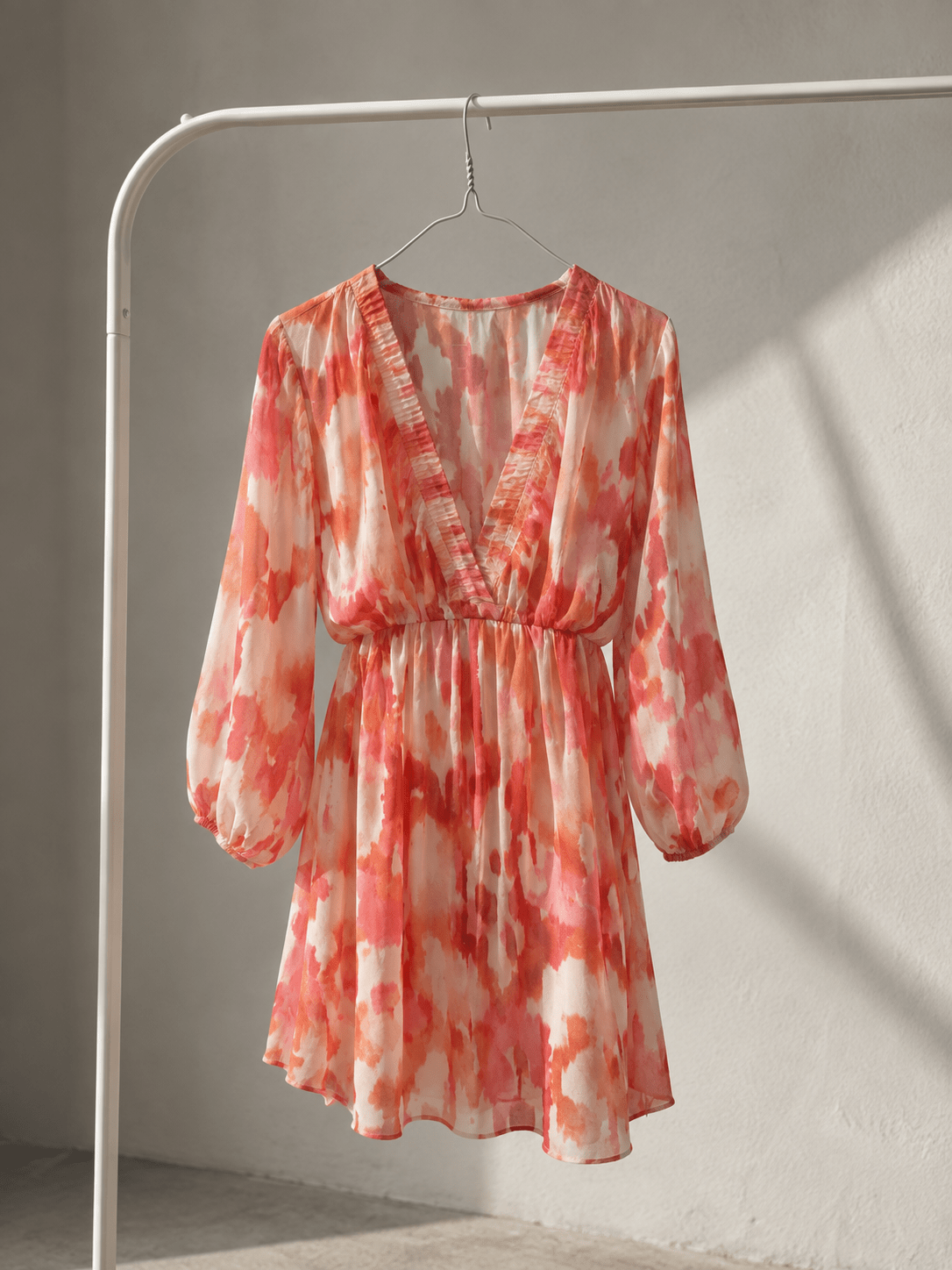 Vestido Corto Tye Dye Naranja - SOHO ZAHARAVestidos