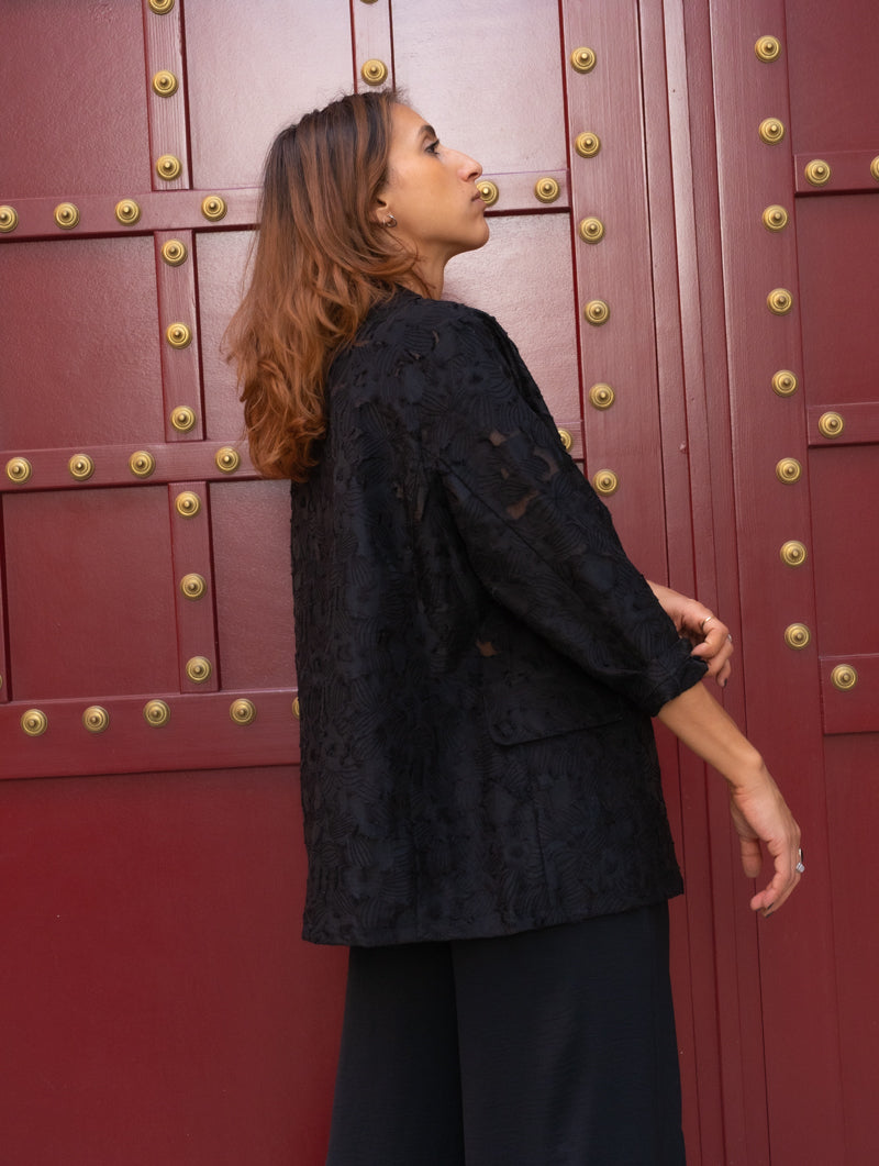 Kimono Rosé Negro