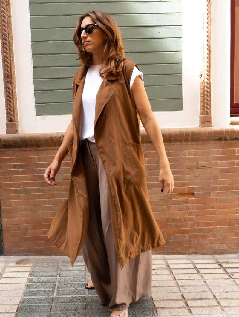 Chaleco Nápoles Camel