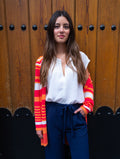Cardigan Akiki Naranja Rojo