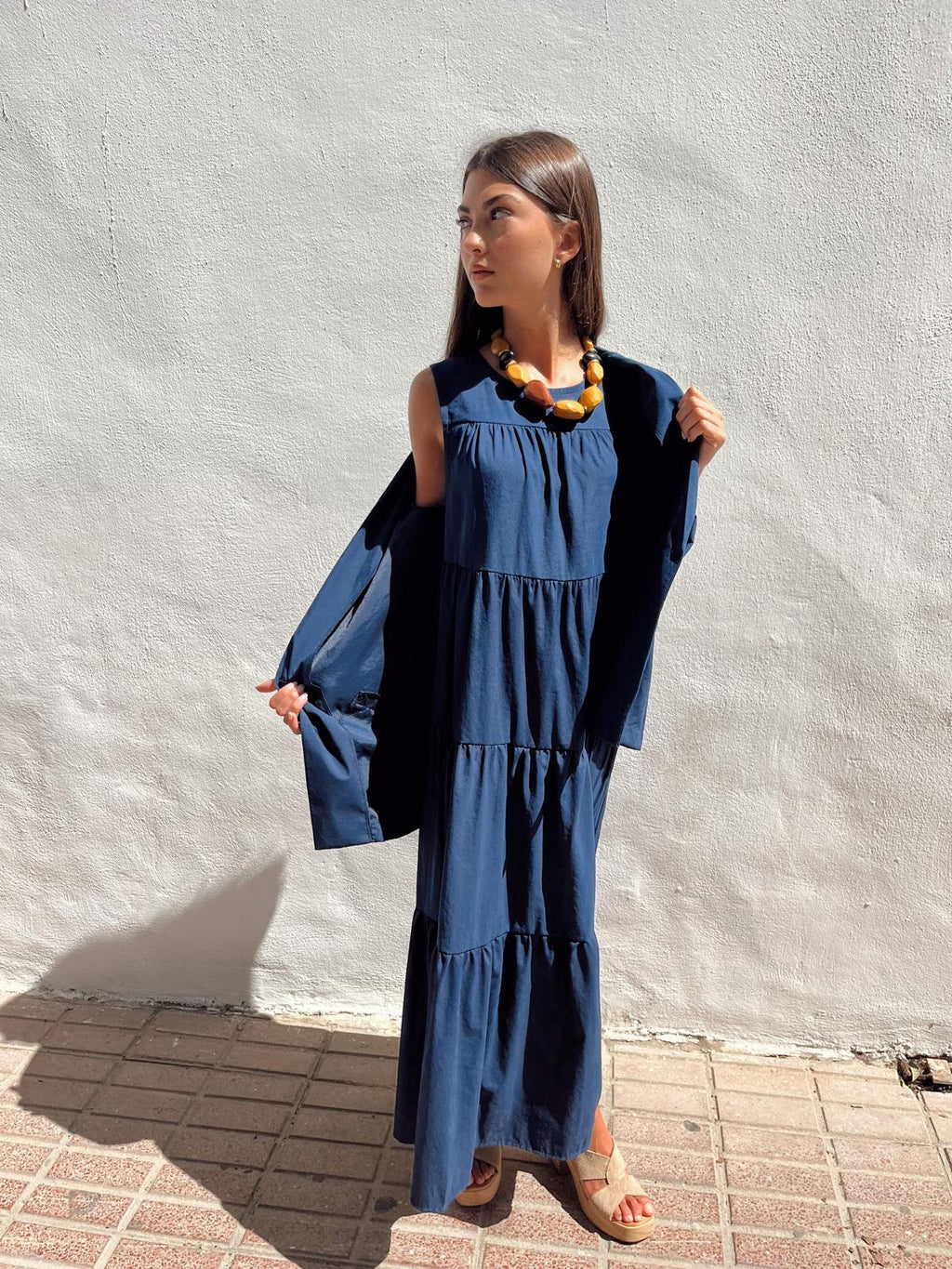 Vestido Nápoles Azul Persia