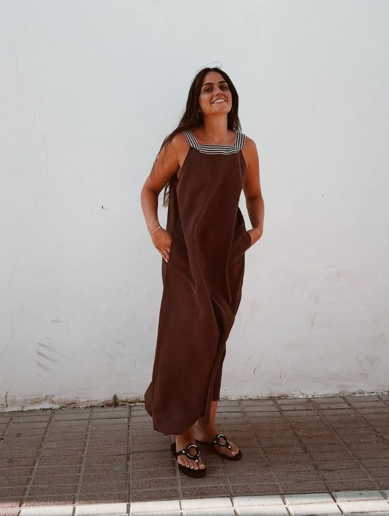 Vestido Aqaba Chocolate