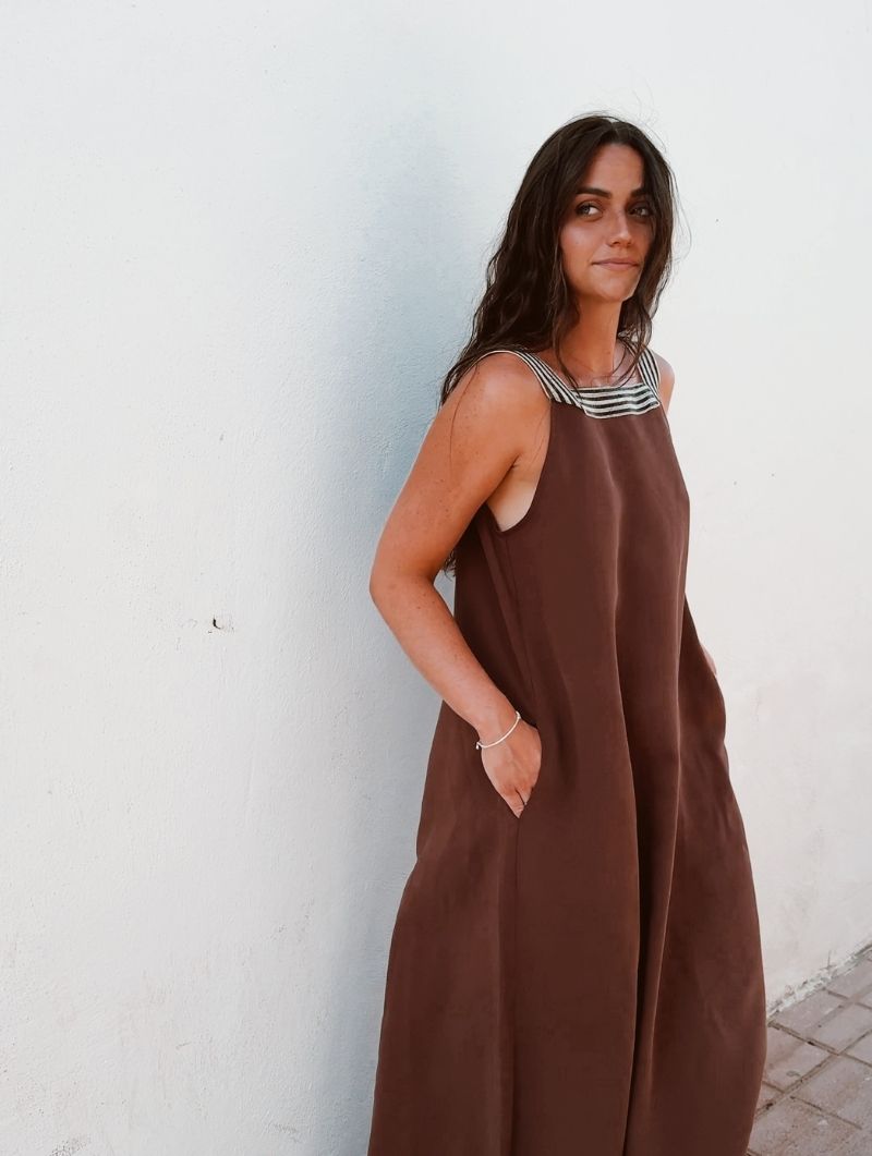 Vestido Aqaba Chocolate