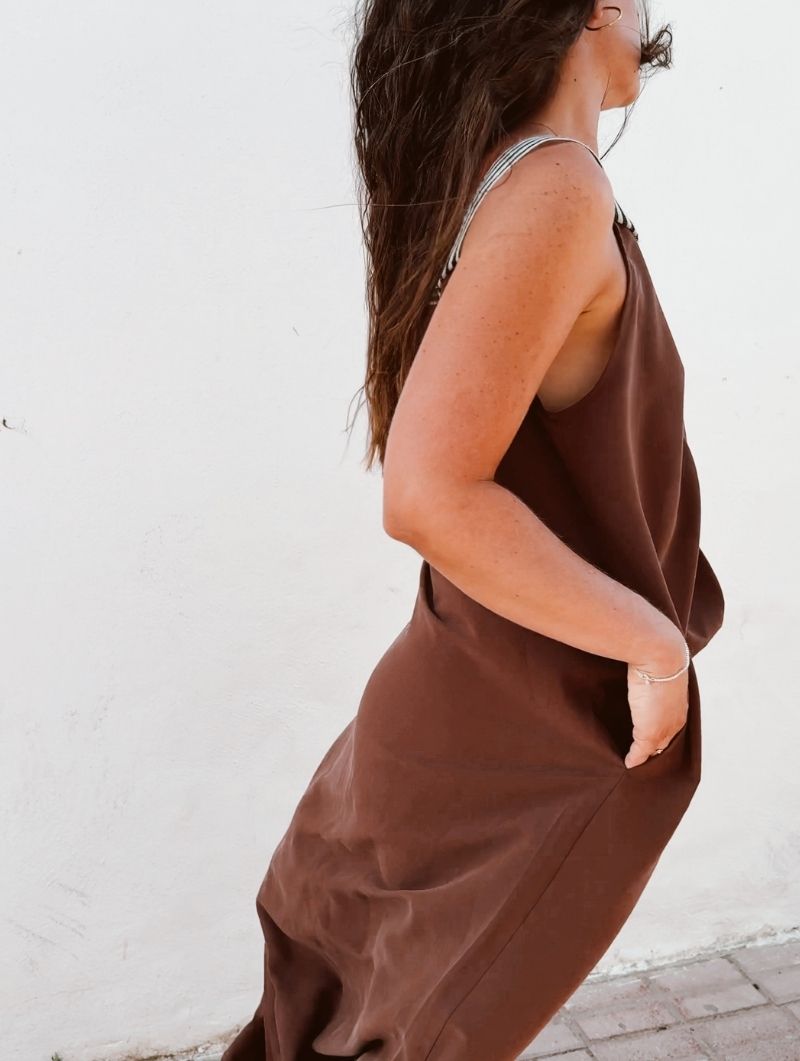 Vestido Aqaba Chocolate