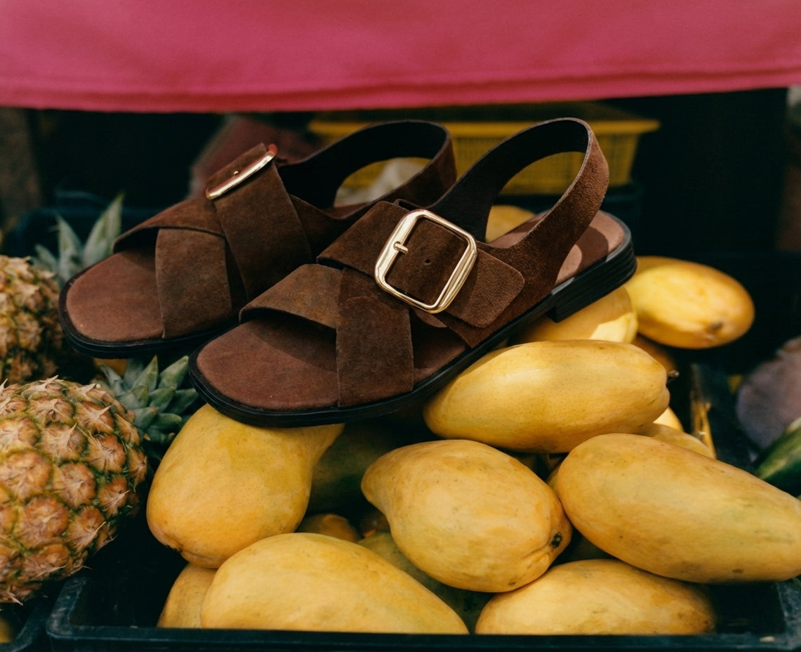 Sandalias Desierto Marrón