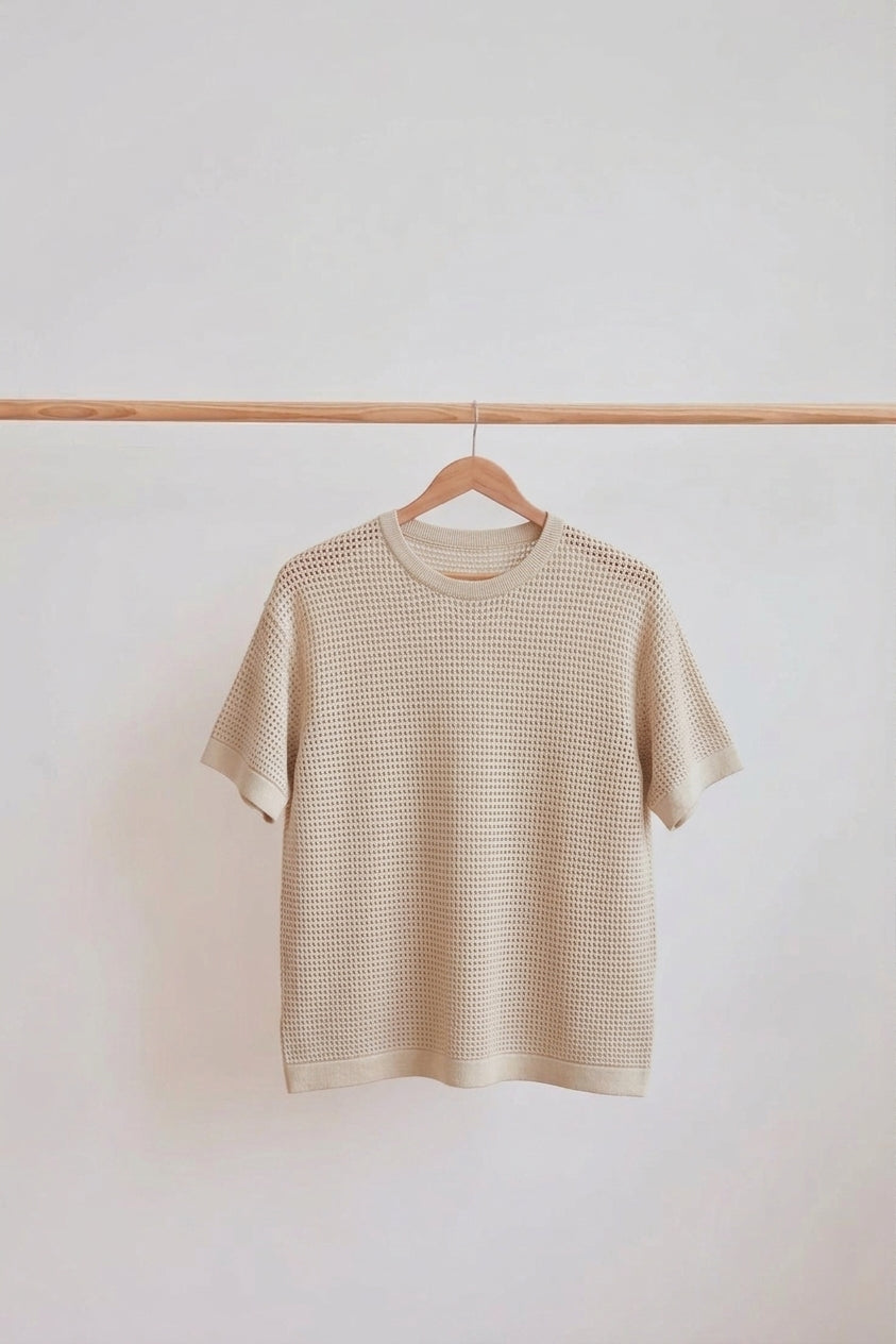 Jersey Calado Beige