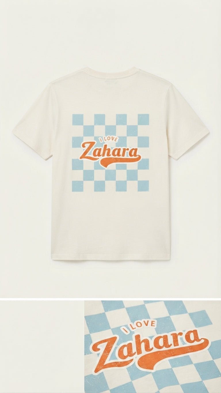 Cami I Love Zahara Cruda - SOHO ZAHARACamisetas y Tops