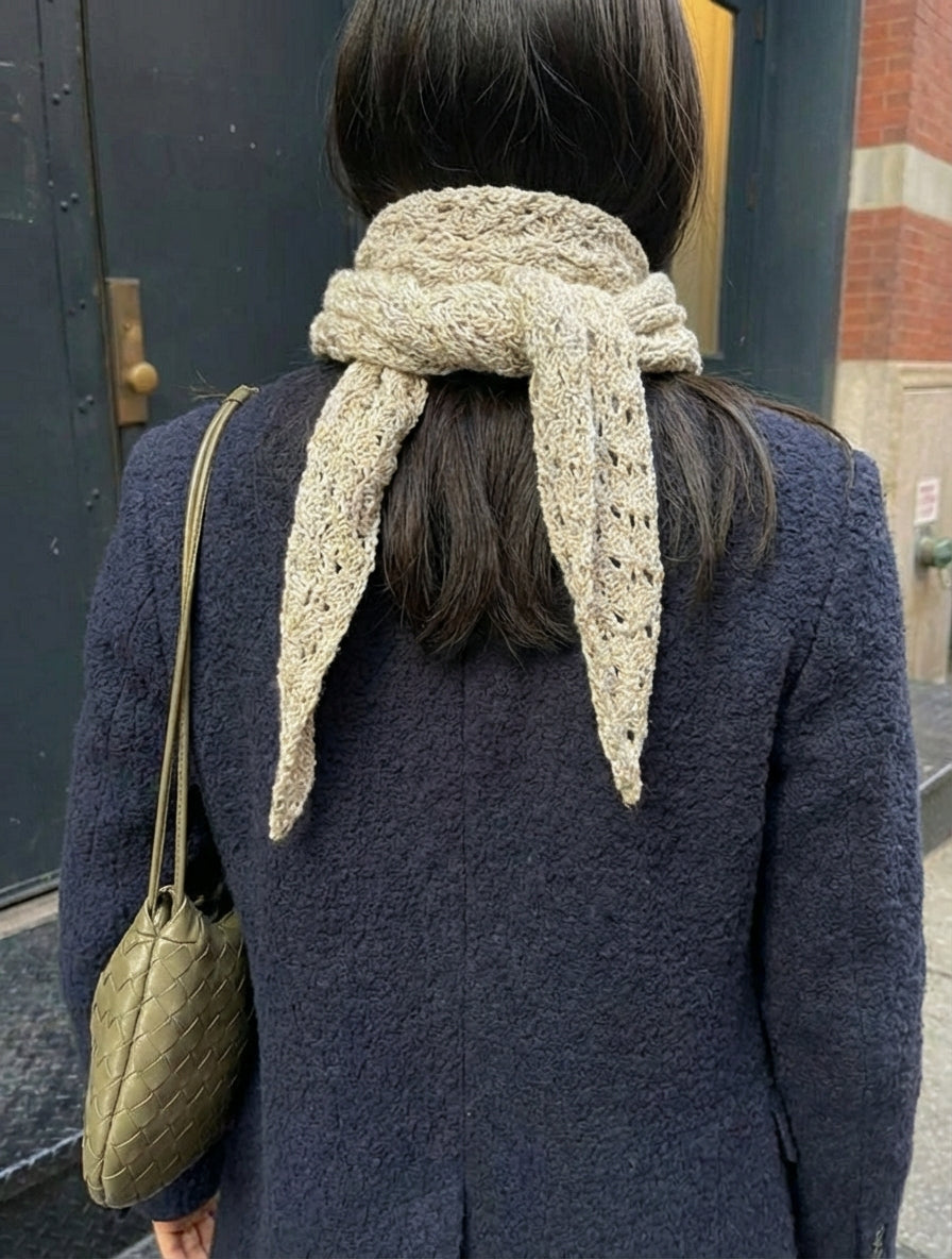 Maxi Bandana Crochet Golden