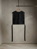 Babero Organza Negro