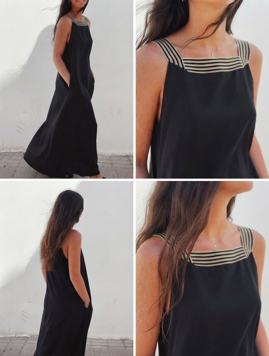 Vestido Aqaba Negro