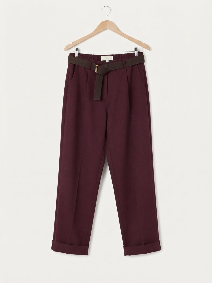 Pantalón Sporty Sarga Burdeos - SOHO ZAHARAPantalones