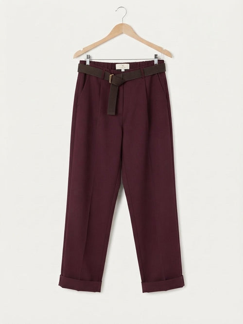 Pantalón Sporty Sarga Burdeos - SOHO ZAHARAPantalones