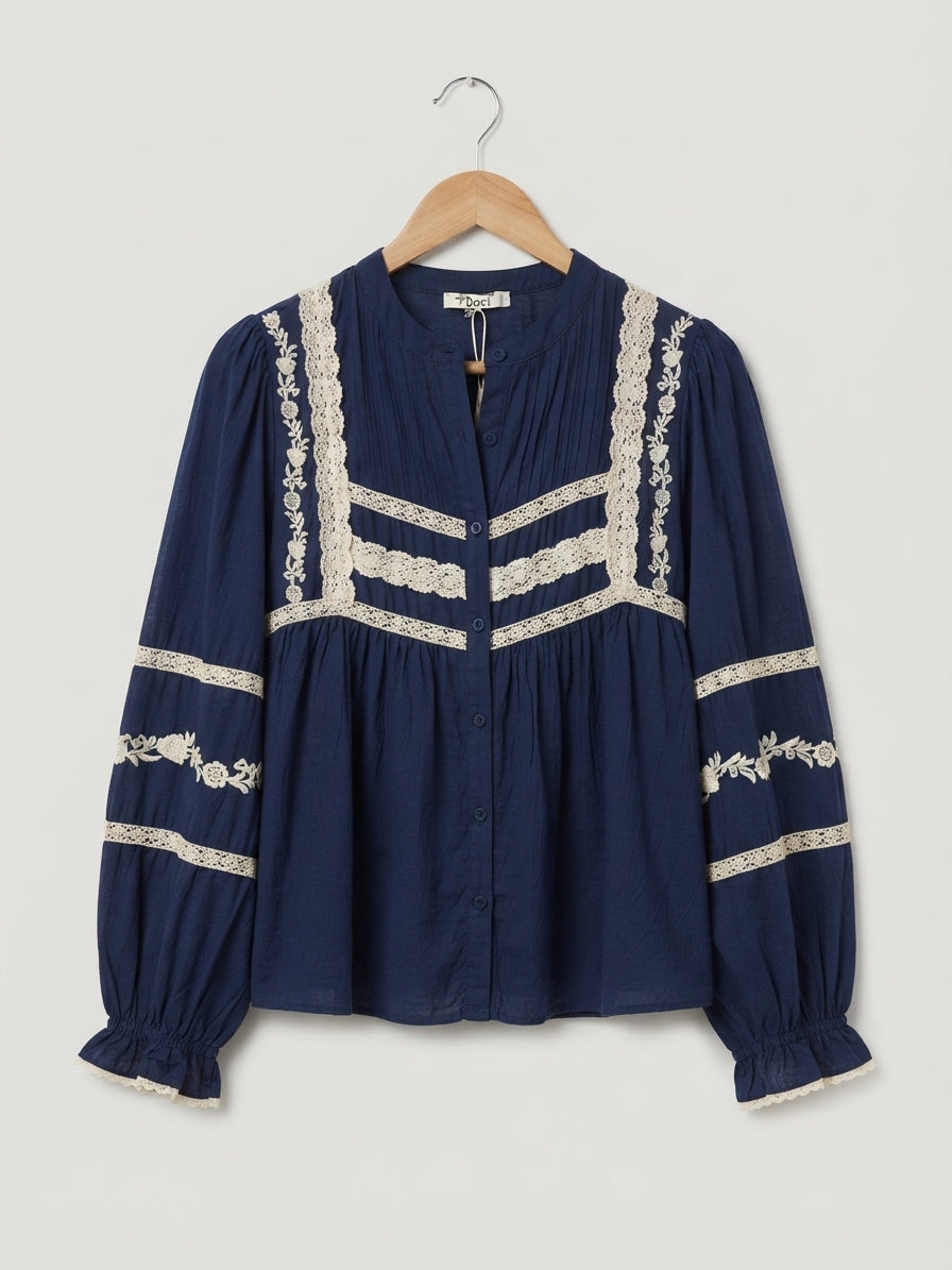 Blusa Maji Azul