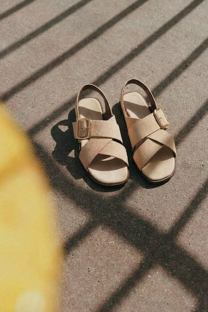 Sandalias Desierto Beige