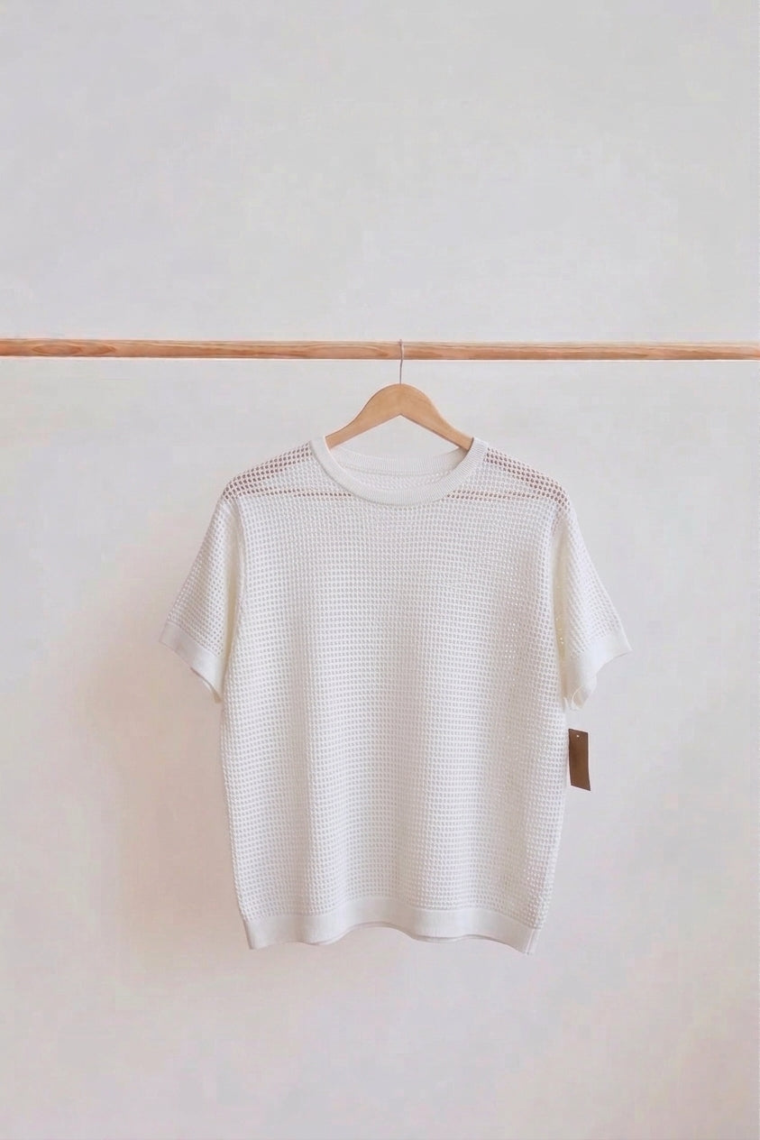 Jersey Calado Blanco