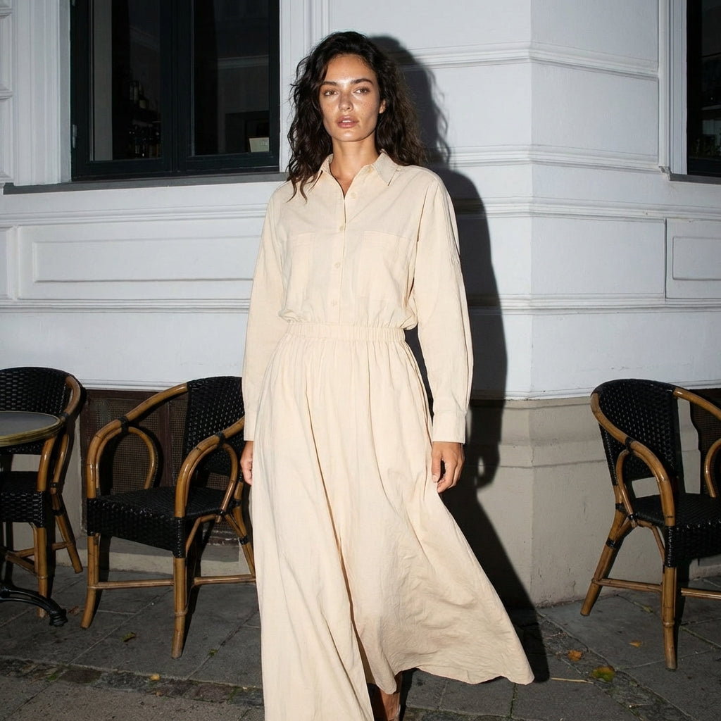 Bomber Popelin Crema