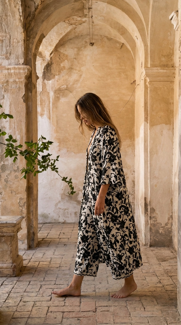 Culotte Loto Blanco y Negro