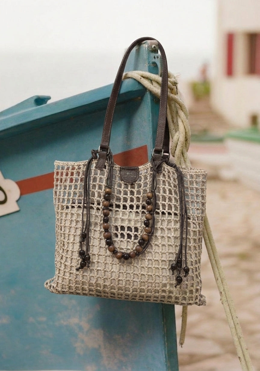 Bolso Calado Wonder Beige