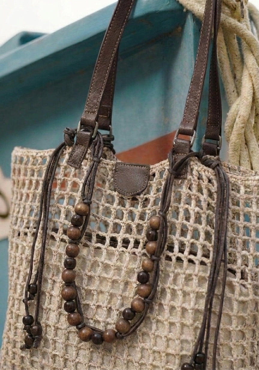 Bolso Calado Wonder Beige