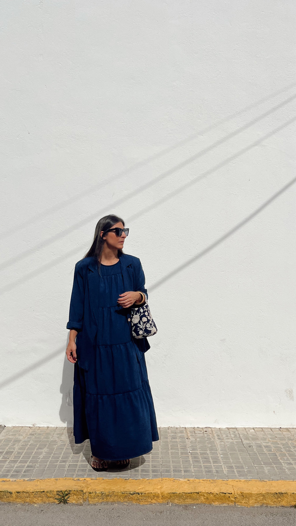 Vestido Nápoles Azul Persia