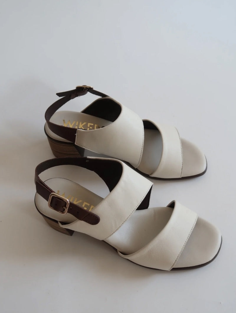 Sandalias Mestizo Blanco y Choco