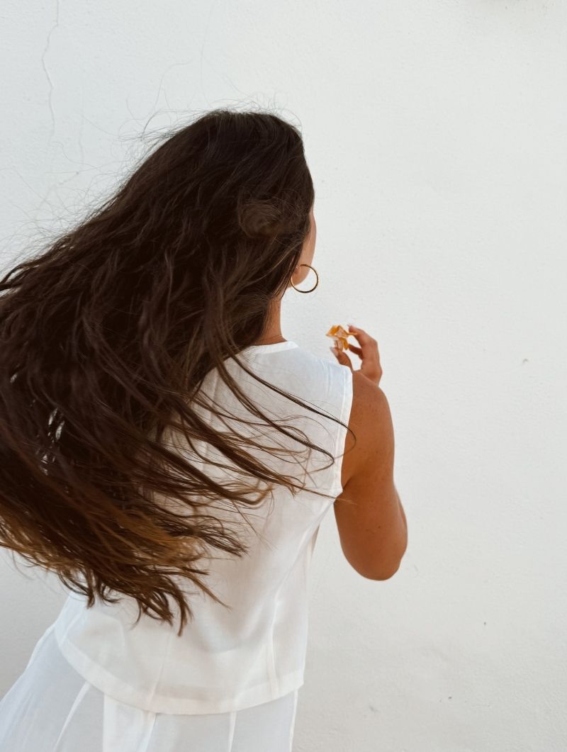 Short Madaba Blanco