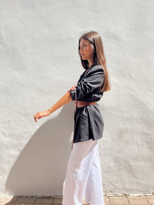 Blazer Nápoles Negra - SOHO ZAHARAchaquetas