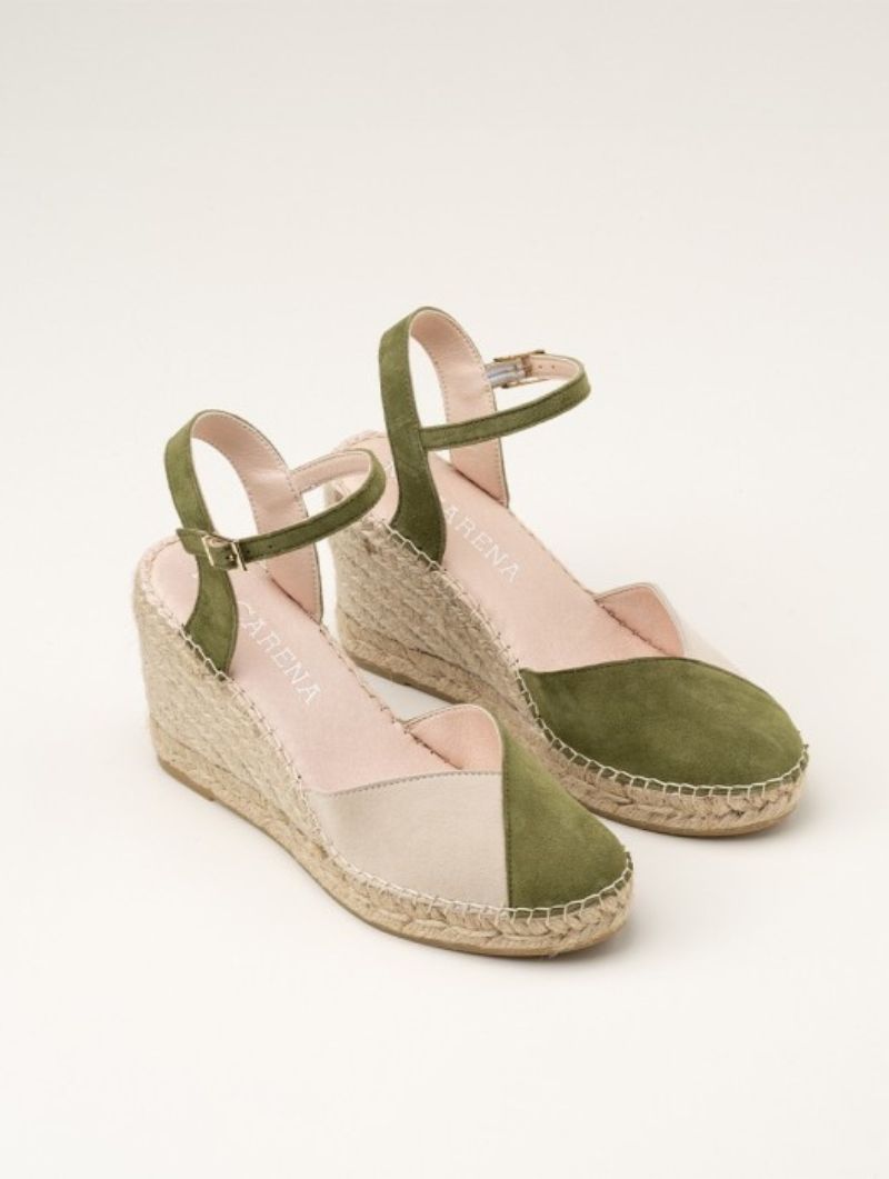 Espartos Cameron Verde-Beige